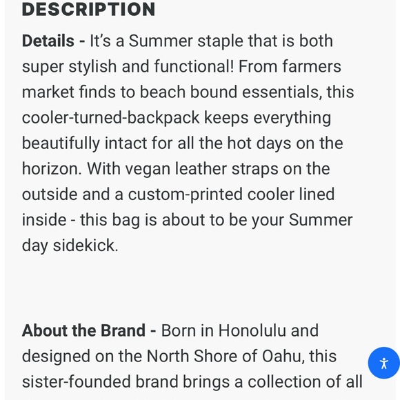 ☀️ perfection! Versatile cooler bag backpack!! - Picture 8 of 9